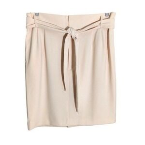 DKNY Skirt Women 14 Pink Office Chic‎ Pencil Belted Stretch Secretary Career